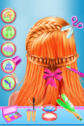 Girls Hairs and Dress Up Games Screen 2