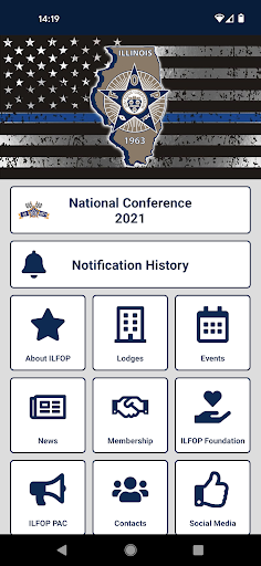 Android application Illinois FOP screenshort