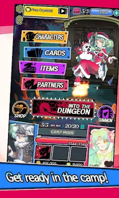 Dungeon&Girls: Card Battle RPG - Screenshot 4