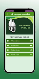 wifi panorama Camera help