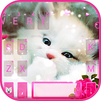 Тема для клавиатуры Live Cute Kitty