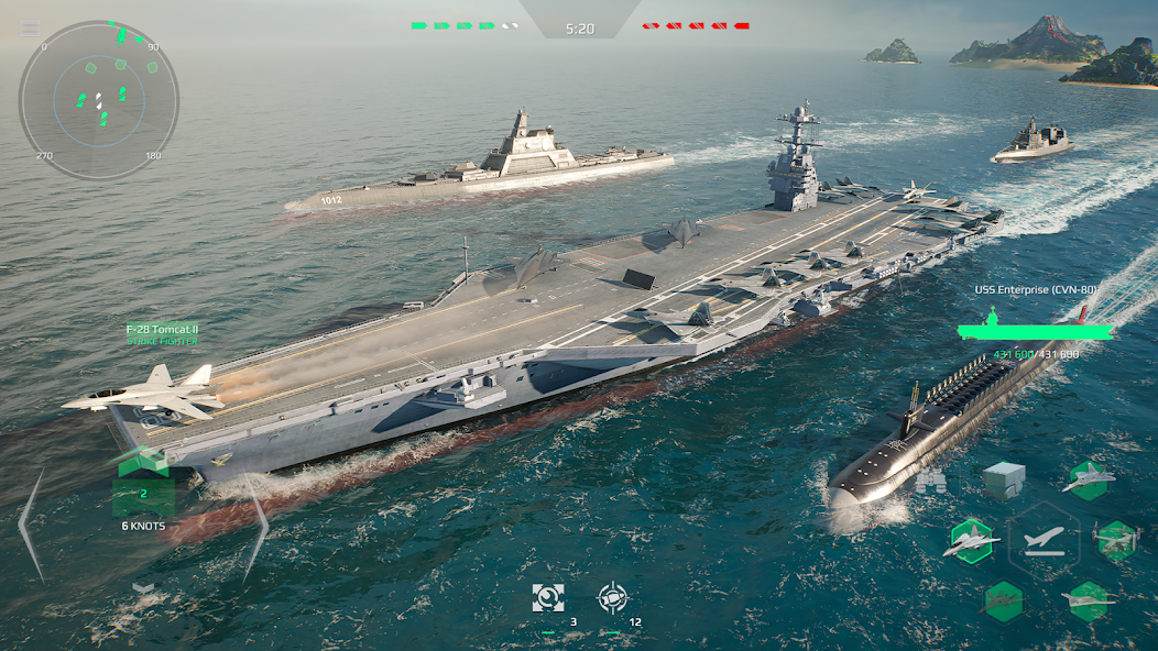 MODERN WARSHIPS 0.78.3.120515587 APK + Mod (Unlimited money) untuk android