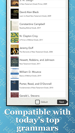 Android application ParseGreek screenshort