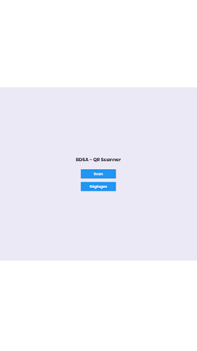 BDSA QR SCANNER Screen 2