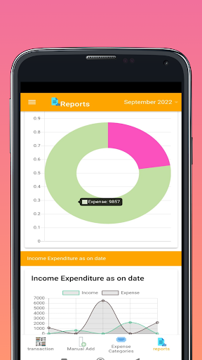 Android application Voice Expense-Budget Planner screenshort