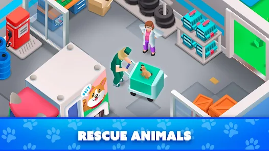 Pet Rescue Empire Tycoon Mod APK