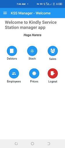 Kindly Service Station Screen 2