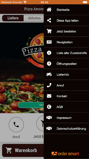 Pizza Amore Ostercappeln Screen 3