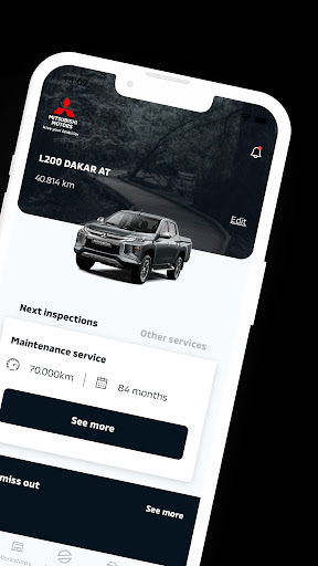 Mitsubishi App Screen 2