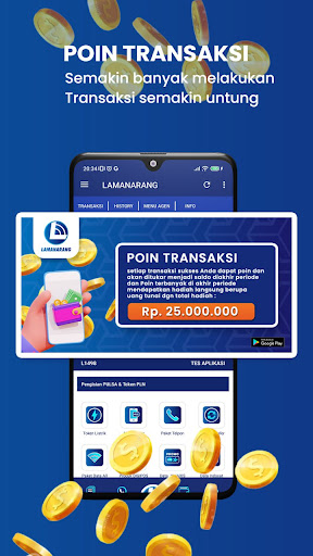 Android application LAMANARANG: Agen Pulsa Murah screenshort