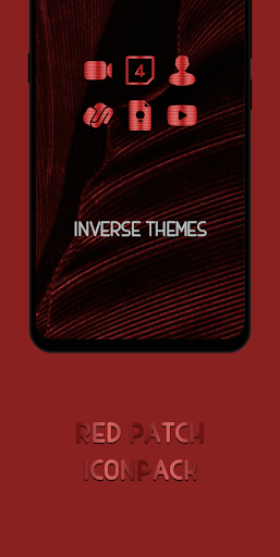 Red Patch Icon Pack Screen 2