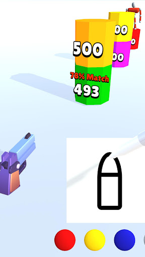 Android application Color Bullets screenshort