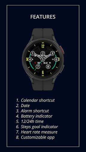 DADAM54 Analog Watch Face