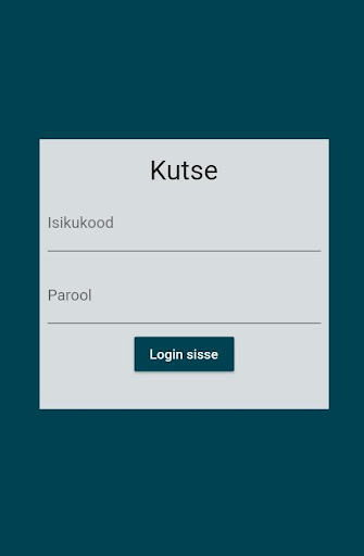 Android application Kutse screenshort