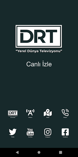 Android application DRT TV screenshort