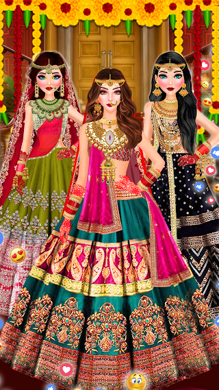 Indian Dress up Wedding Games - Screenshot 3