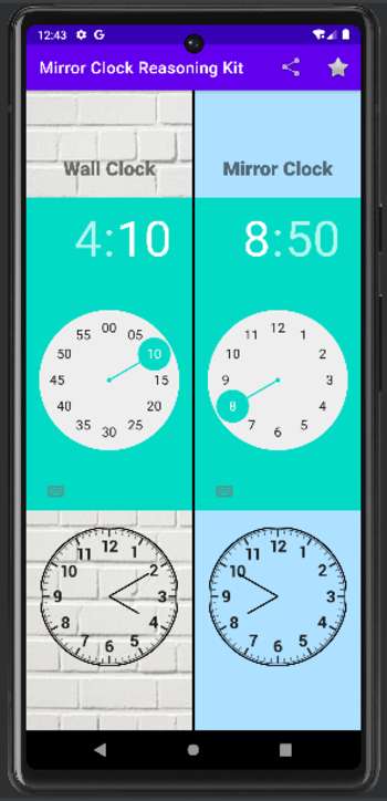 Mirror Clock Reasoning Kit - 1.0 - (Android)