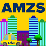 AMZS City drive VR icon