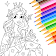 Princess Coloring: Colorscapes icon
