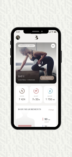 Android application BASE BODY screenshort