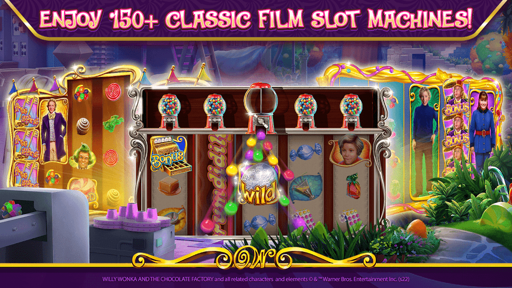 Willy Wonka Vegas Casino Slots banner