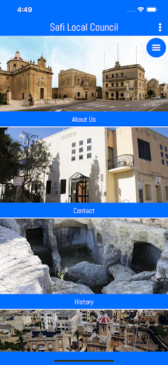 Android application Safi Local Council screenshort