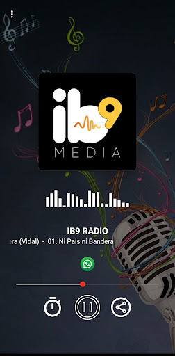 Android application IB9 RADIO screenshort