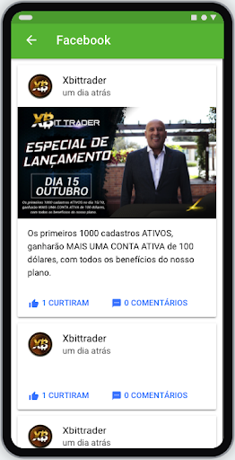 XBit Trader - EQUIPE BRASIL Screen 3
