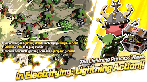Lightning Princess: Idle RPG androidhappy screenshots 2