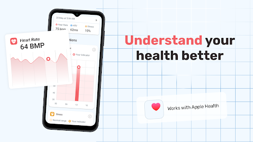 Screenshot of Heart Rate Monitor Plus