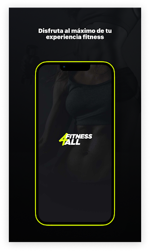 Android application Fitness4All screenshort