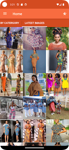 Android application African Shweshwe Dresses screenshort
