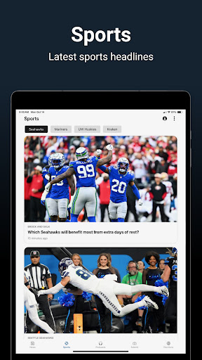 Screenshot of MyNorthwest