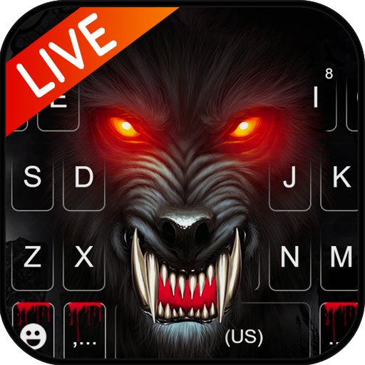 Fierce Wolf Keyboard Theme  Icon