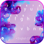 Cover Image of Download Diffusion Purple Keyboard Them  APK