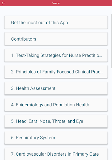 Screenshot of Family Nurse Practitioner Q&A