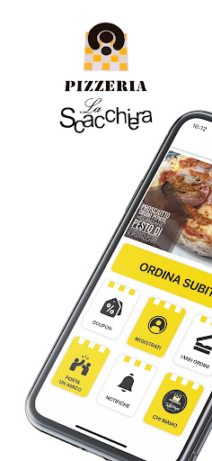 Android application Pizzeria La Scacchiera screenshort