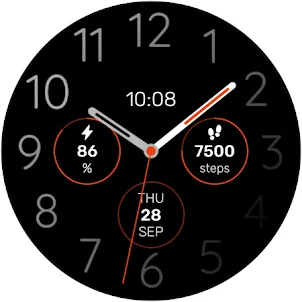 WES18 - Gradient Watch Face