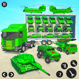 Army Vehicle Truck Transporter screenshots 1