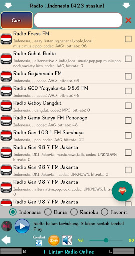 Lintar Radio Online Screen 3