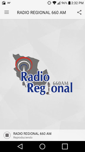Android application Radio Regional AM screenshort
