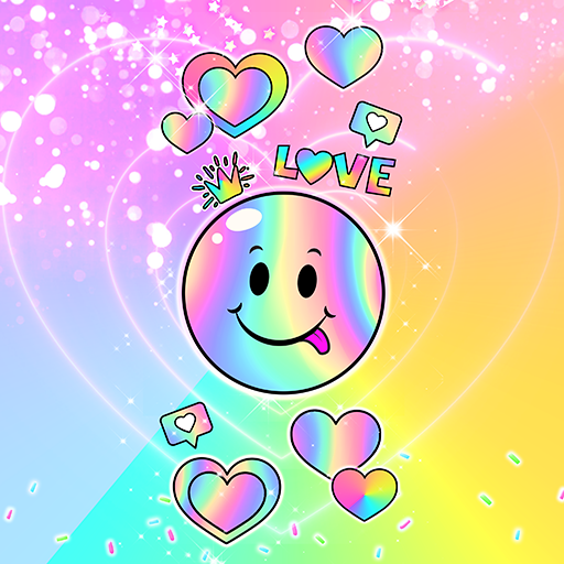 Hologram Sticker - Wallpaper logo