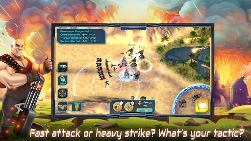 Android application Boulder Base: Defense Strategy screenshort