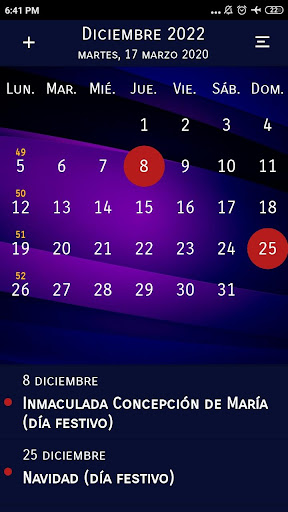 Calendario Festivos Colombia