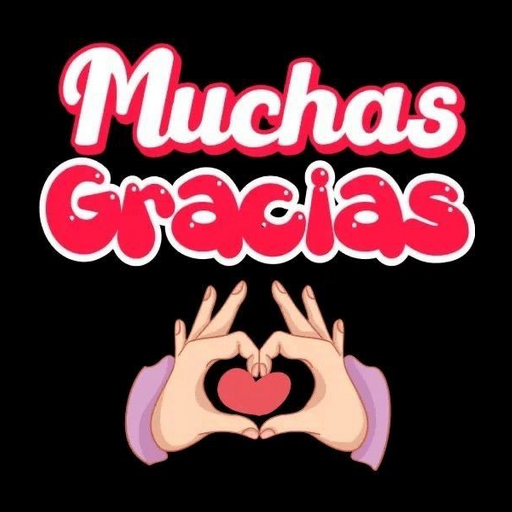 Gracias pegatinas WAStickerApp logo