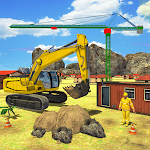 Cover Image of Baixar Escavadeira Pesada - Simulador de Condução de Guindaste Real 3D 1.2.20 APK