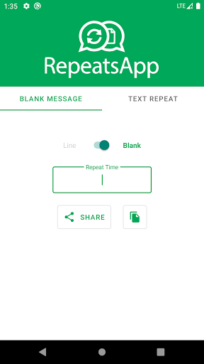 Repeated Text Generator Screen 2