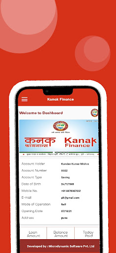 Kanak Finance Screen 3