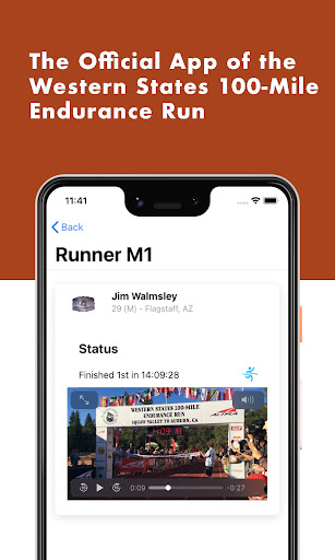 Android application Western States Endurance Run screenshort