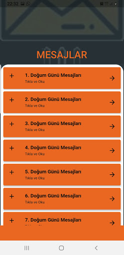 Doğum Günü Mesajları Screen 2